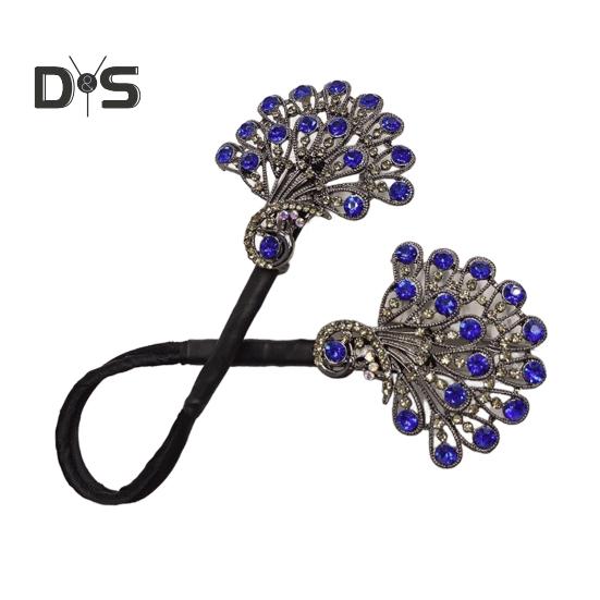 Peacock Shape Hair Clip Maker Dámské Paví účes Twist Multifunkční kulma na vlasy Bun Maker Snadné Rychlé Snap Roll Hair Tool pro dlouhé vlasy