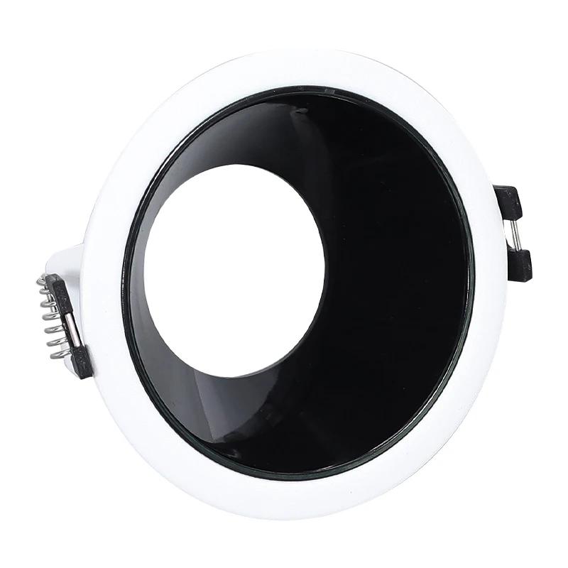 10PC MR16/GU10 Lamp Socket Holder Base Rimless Spot Lighting Fitting Fixture Recessed Ceiling Mount Downlight Frame Bracket