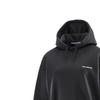 Salomon Logo Short Hd Outdoor Sports Casual Hoodie Women hoodies Deep-Black C25236