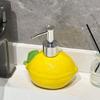 1/2pcs Lemon Shape Lotion Dispensing Bottle Hand Sanitizer Pump Shower Gel Storage Bottle Home Liquid Soap Dispenser