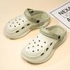 Summer Trendy EVA Squishy Hole Shoes: Soft, Non-Slip, Breathable, Two-Way Wear Beach Shoes for Couples