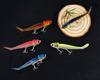 REEF DREAM Barschköder Vibration Jigkopf Shad Wurm 15g 24g 5-Farben-Set Scholle Barsch Zackenbarsch Blaufish