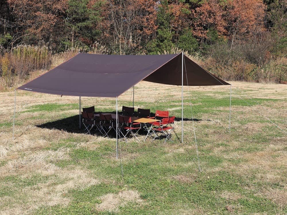 Snow Peak HD Tarp Recta L [Novelty Included] “Shield” (L) TP-842H