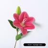Water Washable Long Stem Lily Faux Flower Arrangement for Tabletop and Wedding Decoration