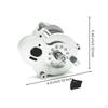 1:12 Scale RC Car Motor Gearbox Assembly Machined with Metal Gears Easy