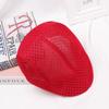 Men Women Adjustable Casual Breathable Beret Hats Gatsby Hats Sun Caps Mesh Caps