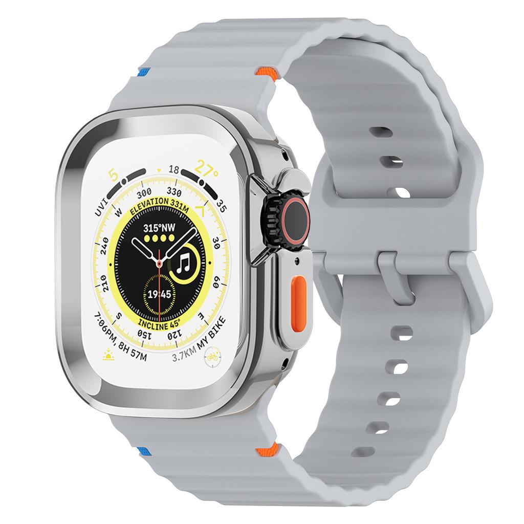 Hülle+Silikonarmband für Apple Watch Ultra 3 2 49mm 46mm 42mm 45mm 44mm 41mm 40mm Uhrenarmband Für Serie 11 10 9 8 7 6 5 4 SE3/2/1