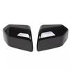 Car Rearview Side Mirror Cover For Ford F150 2015 2016 2017 2018 2019 2020 Wing Cap  StickerView Case Trim Carbon Fiber Black