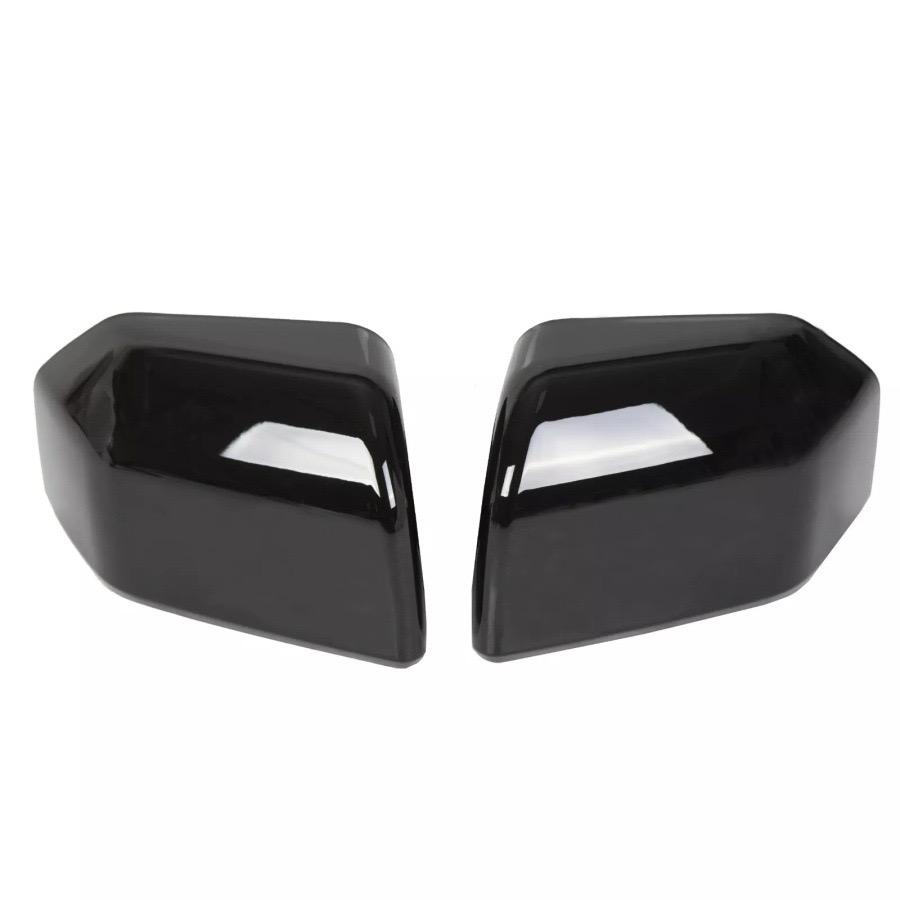 Car Rearview Side Mirror Cover For Ford F150 2015 2016 2017 2018 2019 2020 Wing Cap StickerView Case Trim Carbon Fiber Black