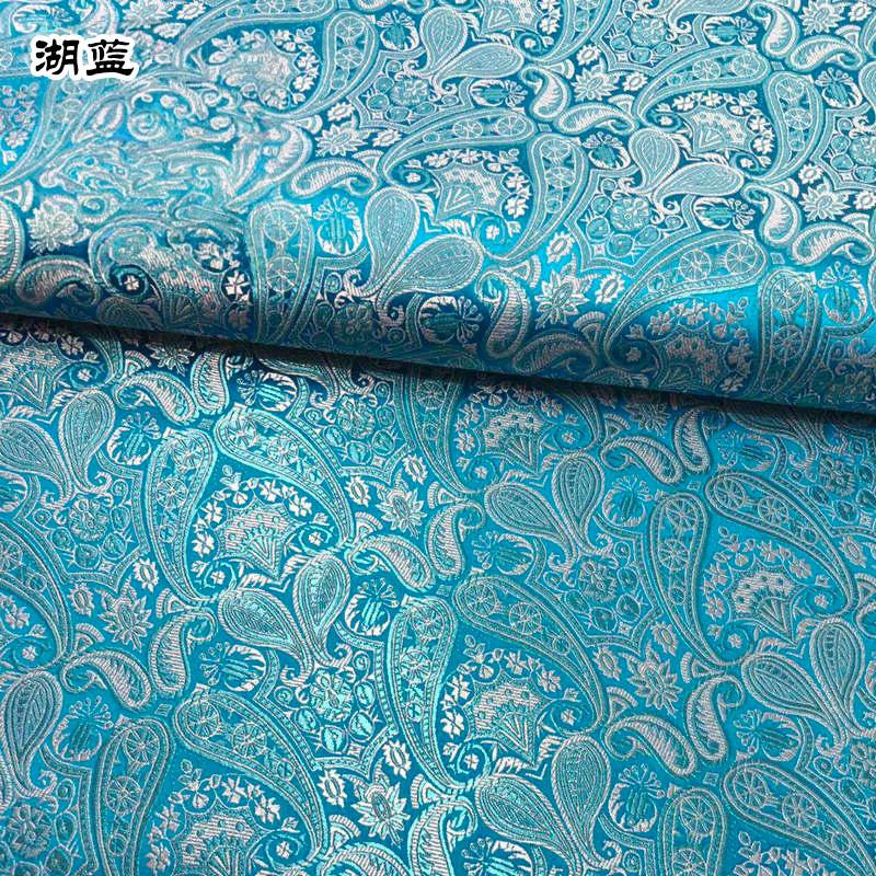 50cm*75cm Thick Chinese Brocade Fabric With Dragon Pattern Material For Sewing 100% Polyester DIY Gift Box