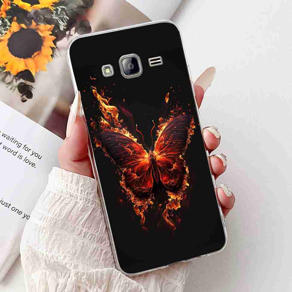 For Samsung Galaxy J5 Case Luxury Painted Cover Soft Slim Phone Case For Samsung J 5 J5 J500Y J500M 2015 Back Cover