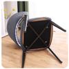 1/2/4Pcs Curved Backrest Wood Backrest Arm Chair Cover Split Chair Slipcovers Dustproof Seat Protector Removable