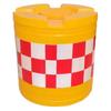 Reflective Plastic Anti-Collision Barrel for Highway Intersections and Toll Stations