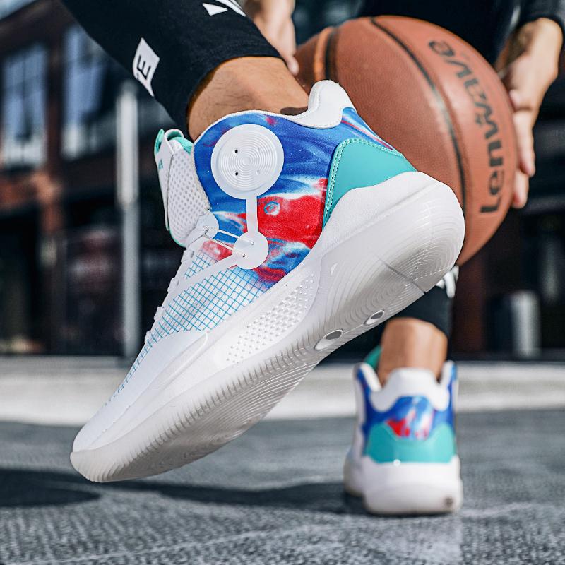 Fashion Men Basketball Shoes Field Male Non-slip High-Quality Basketball Boots Women Professional Luxury Unisex Wearable Tennis Sneakers