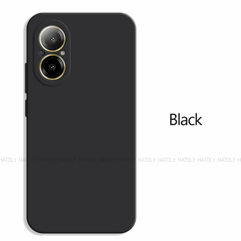 Für Realme C67 4G Hülle Realme C67 4G Abdeckung Hüllen Stoßfester Luxus TPU Flüssigsilikon Handy Rückseite Für Realme C67 4G