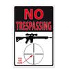 Funny Warning Sign Metal Sign Tin Sign Wall Decor No Trespassing Sign Metal Painting Wall Sticker Vintage Metal Tin Plate