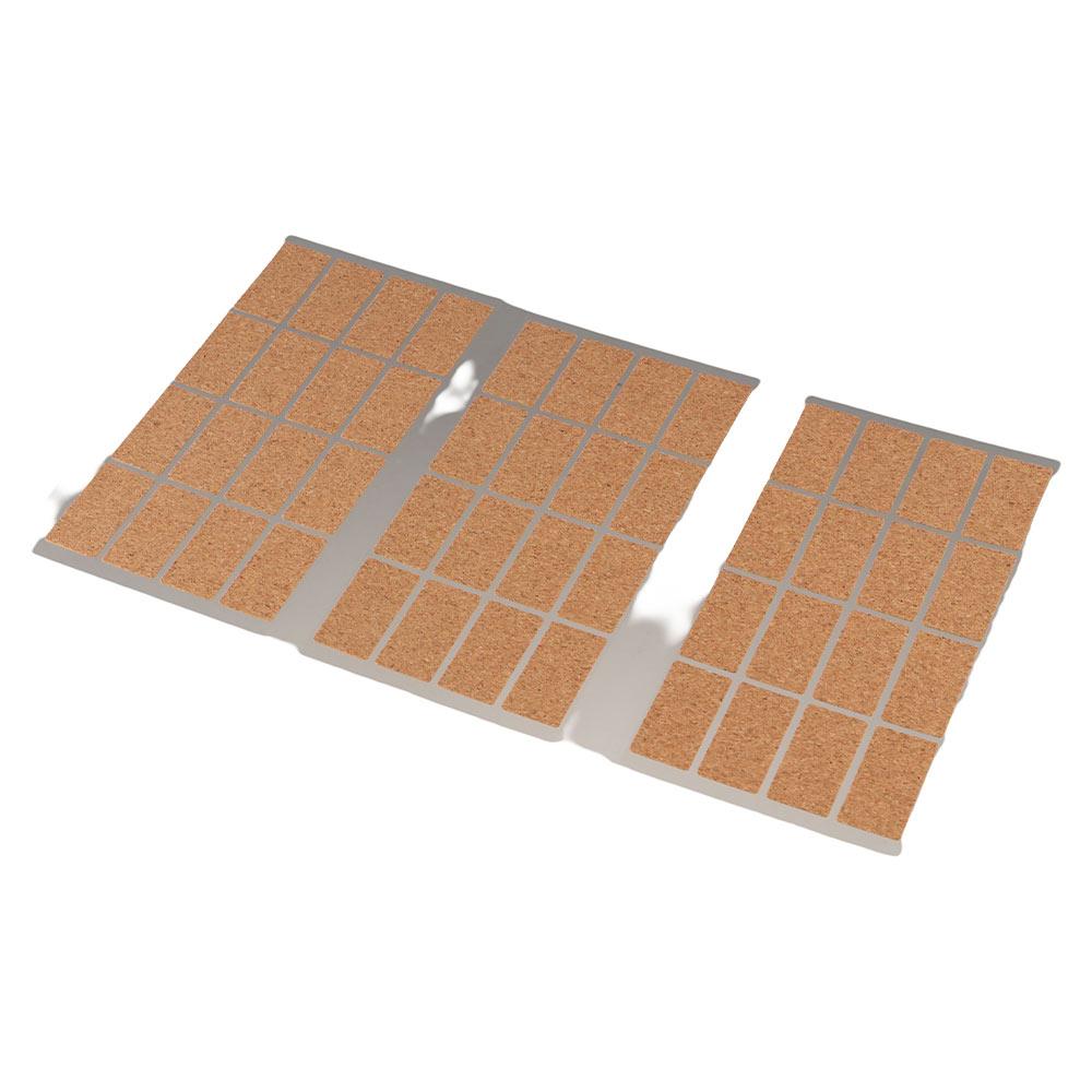 36/96pcs Waterproof Cork Wooden Labels Stickers Self-adhesive Packaging Sealing Tag  Refrigerator