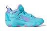 Monsters Inc. X Adidas Dame 7 EXTPLY Fabric Mid Top Basketball Shoes Sky Blue Children Aged 3 7 Years Old S28977