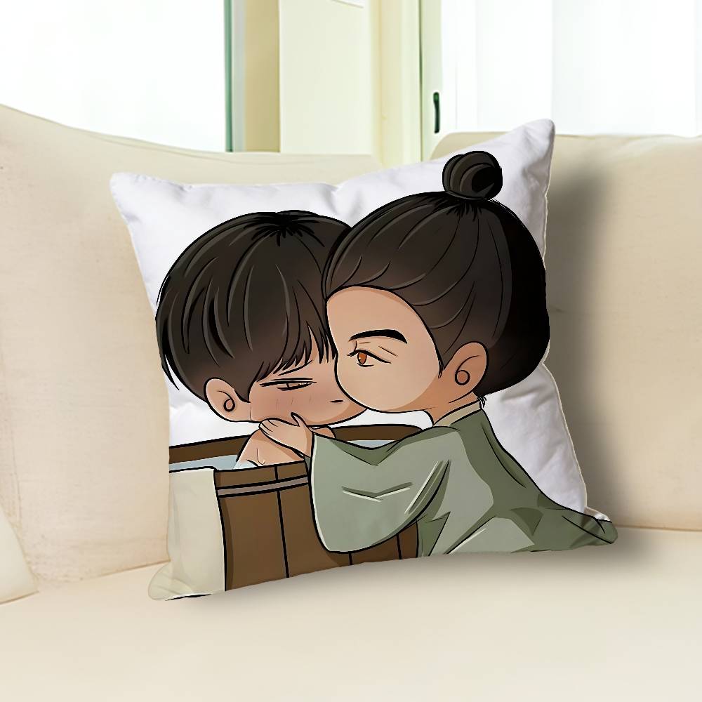 P-Painter Of the N-Night Chibi Celebrity Merchandise All-Match Printed Pillow Case Sofa Car Office Room Decoration Protector