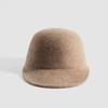 Autumn Winter 100%Wool Women Fedora Hats Fashion Classic Dome Felt Equestrian Caps Outdoor Keep Warm Knight Baseball Caps