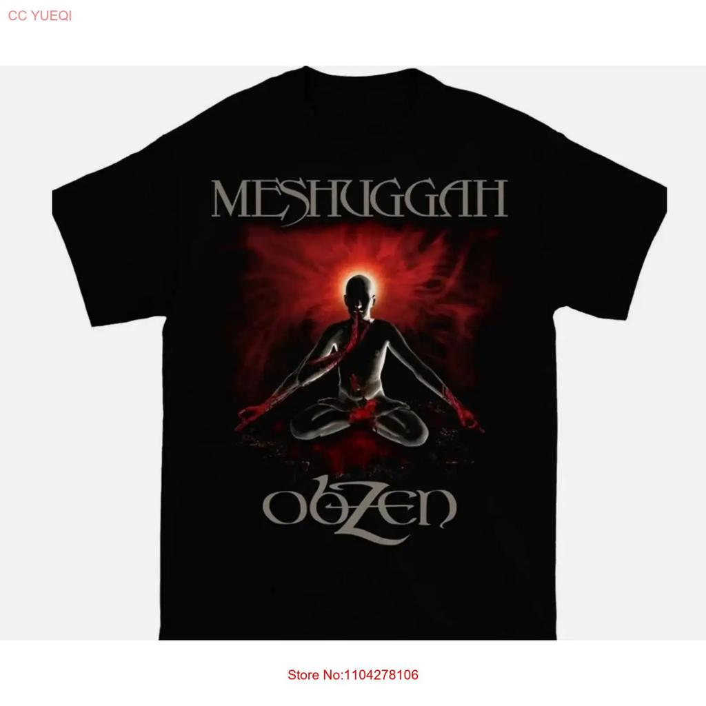 NUOVA maglietta nera della band Meshuggah, taglie disponibili, vintage, lavata, comoda, elegante, top per l'uso quotidiano, morbida, casual