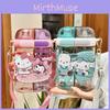 Kids Tritan Straw Cup With Double Drinking Compartments For School And Travel