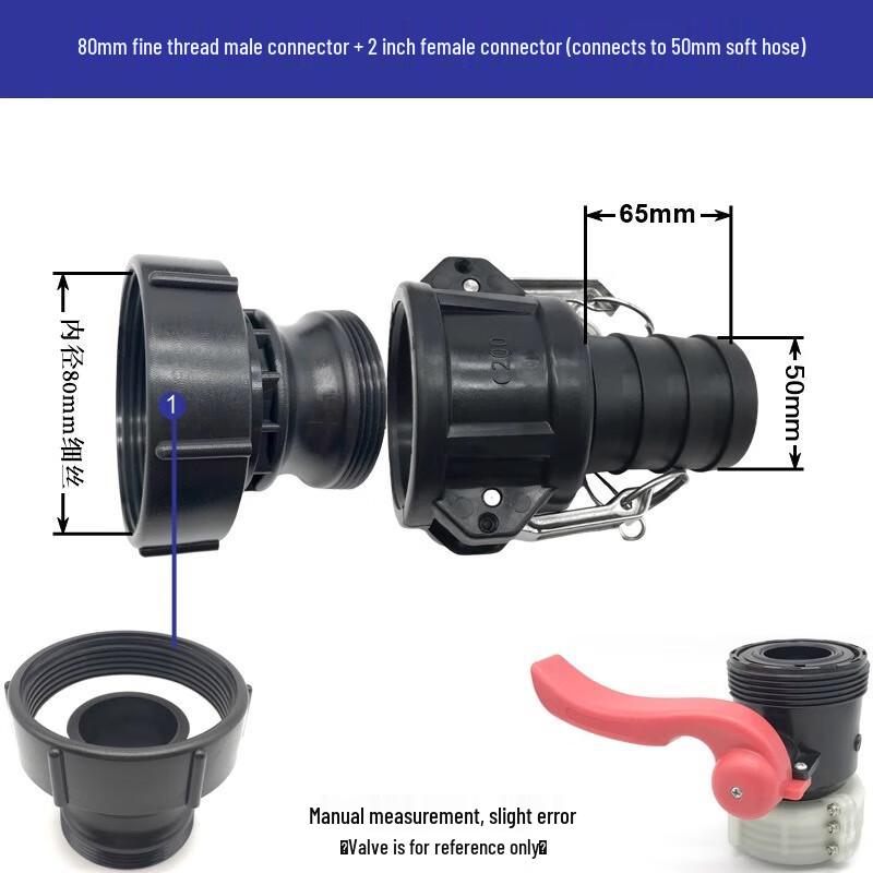IBC Tote Tank Quick Connector Adapter