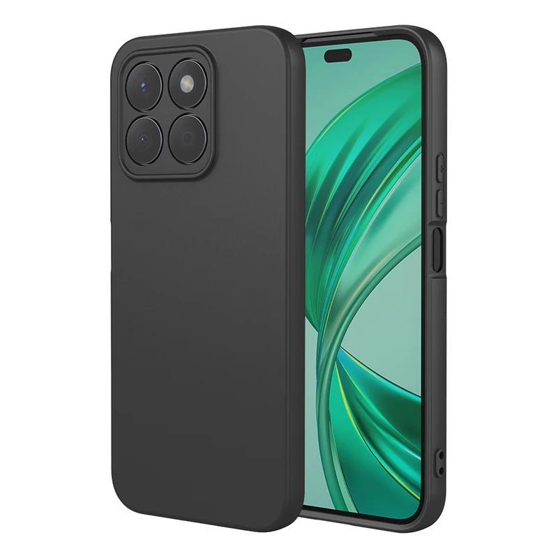 

Flexible Liquid Silicone TPU Case For Huawei Honor X8b X7b 5G X6b X9b X9a X8a X7A X6a X8 X6 X5 Plus Protective Cover Fundas Capa For Honor X6B 4G