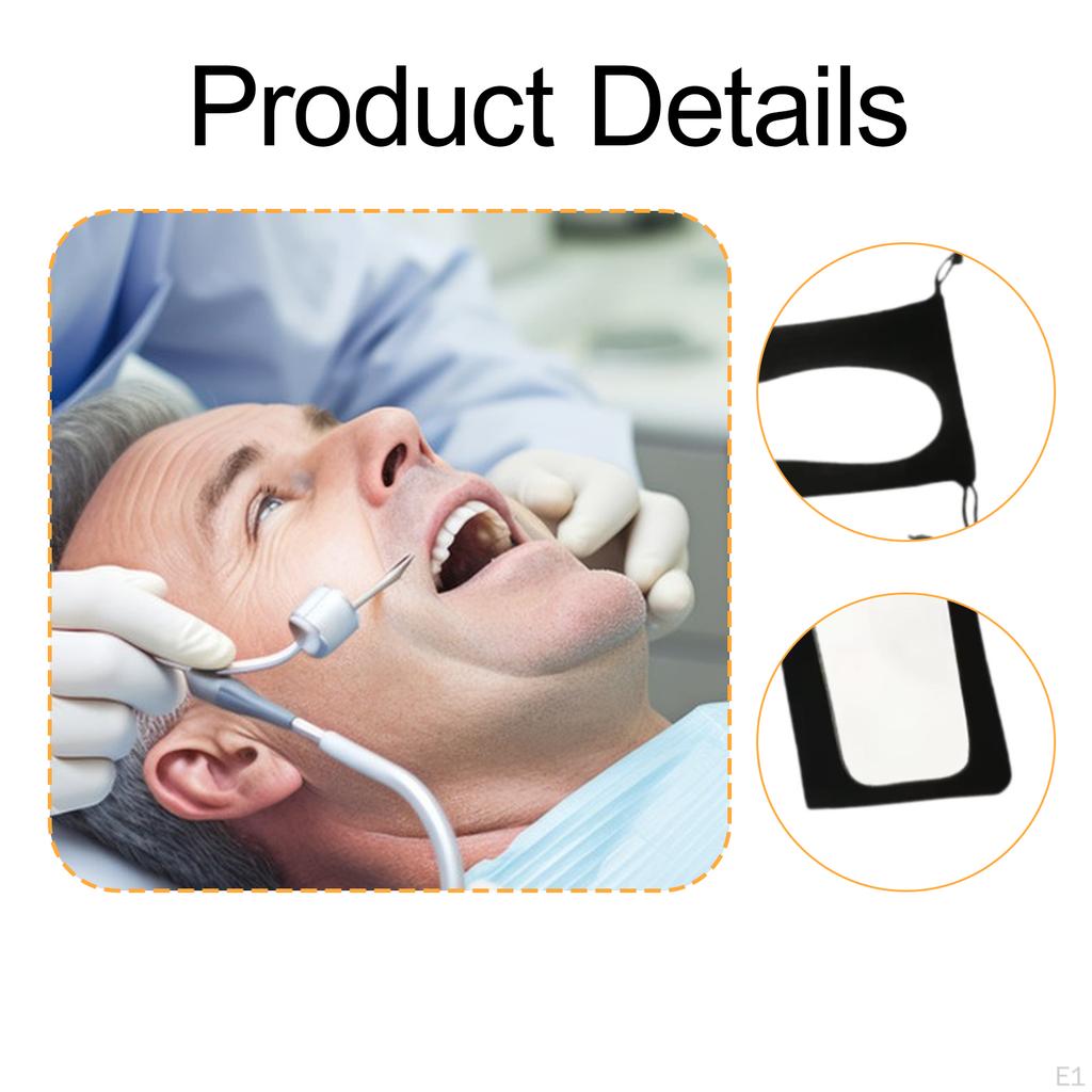 5 Stück Intraorale Spiegel Mund Kieferorthopädische Fotografie Spiegel