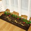 Christmas Household Bathroom Absorbent Non-Slip Mat Living Room Kitchen Sand Carpet Doormat Long Floor Mat