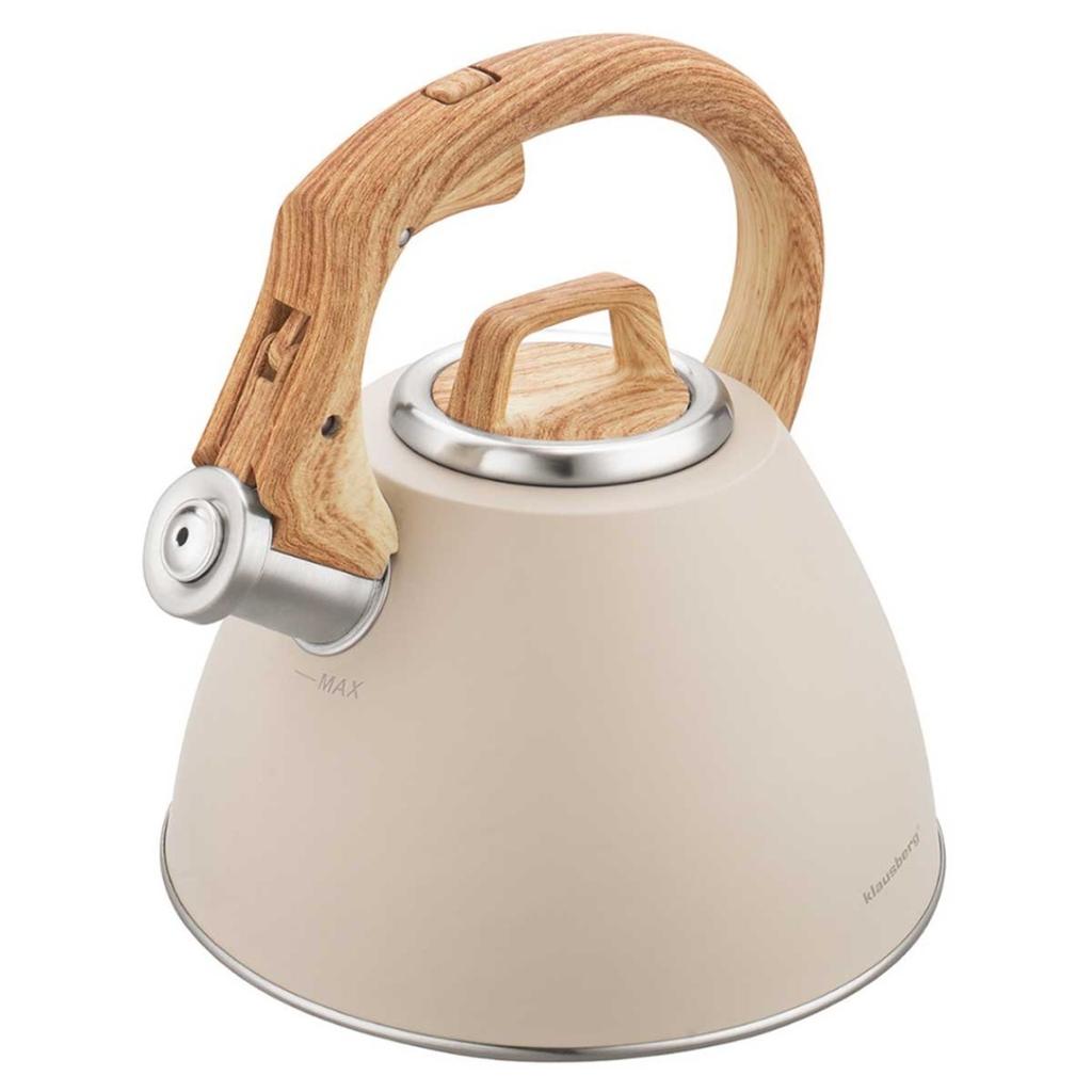 Czajnik Stalowy Z Gwizdkiem 2,5L Klausberg Kb-7954