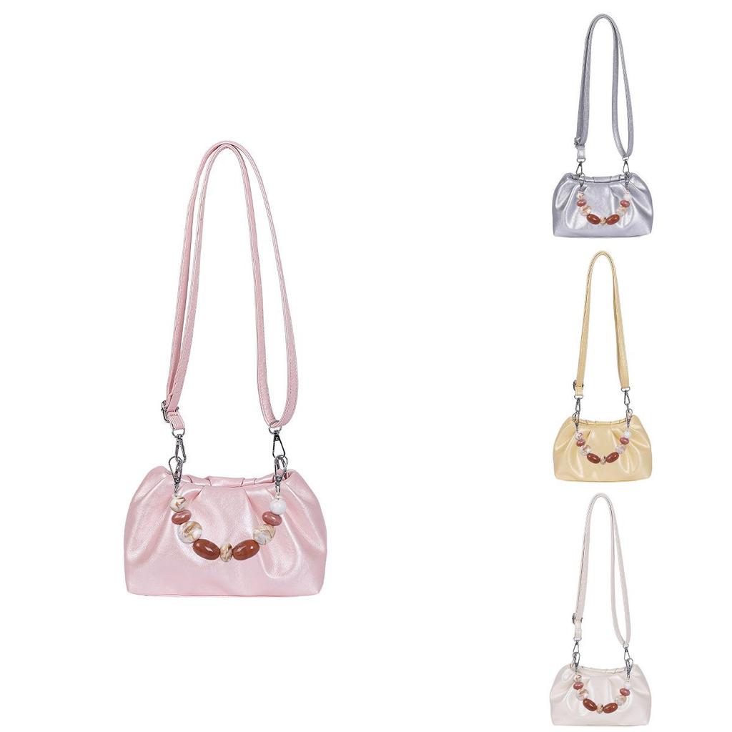 Bag Women Summer Trendy Pu Material Small Shoulder Crossbody For Daily Wear