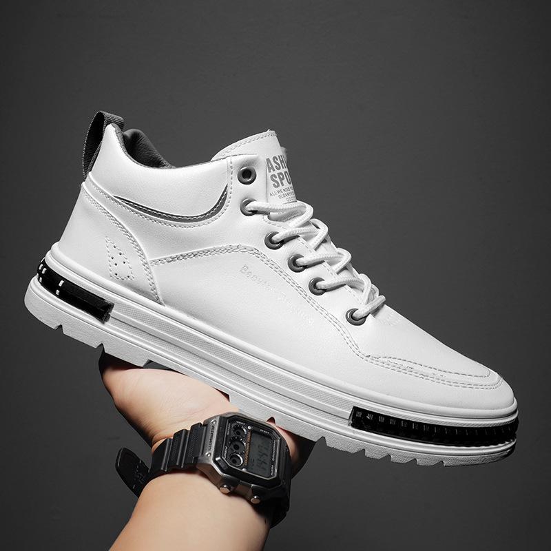 

2024 осень и зима популярная мужская обувь трендовые туфли на шнуровке повседневные мужские белые туфли спортивные повседневные туфли для инструментов 39