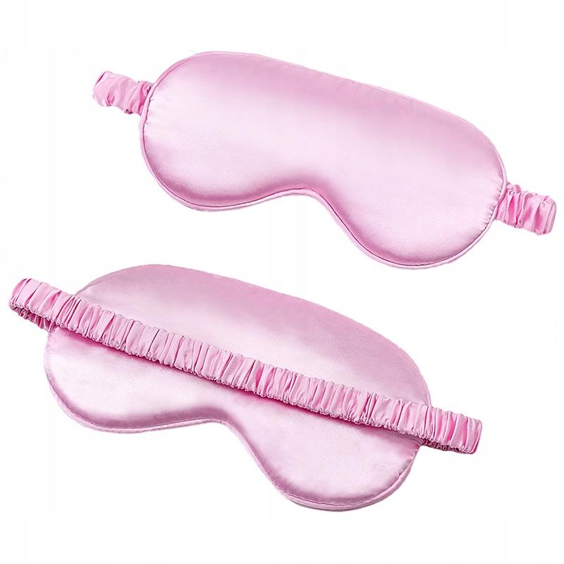 Premium Satin Pink Sleeping Blind Suit