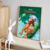 Disney 5D DIY Diamond Painting The Classic Poster of Tarzan Cartoon Full Diamond Mosaic Art Wall Decoration Set