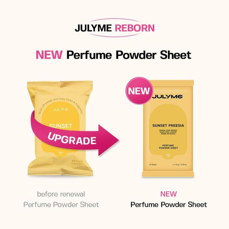 JULYME - Perfume Powder Sheet - 4 Types