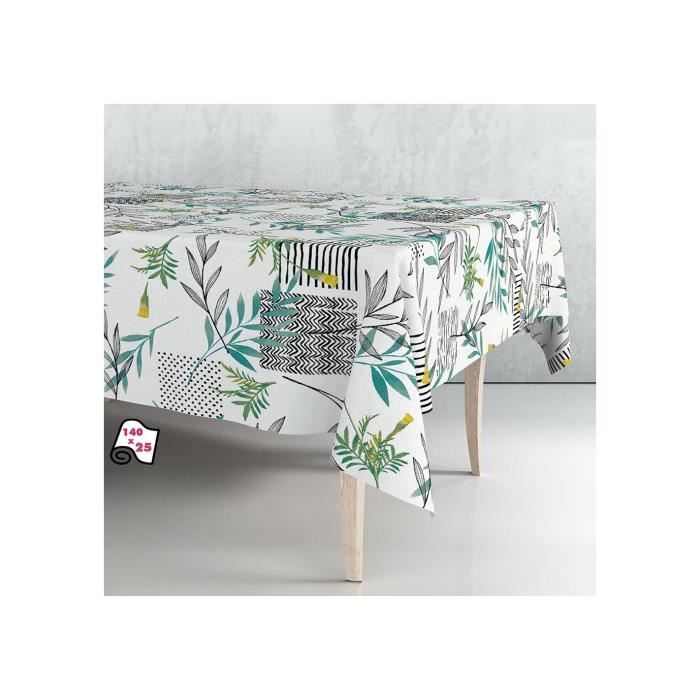 Mélange de nappes - Exma - 140cm x 25m - Caoutchouc - Non lavable - Autres motifs