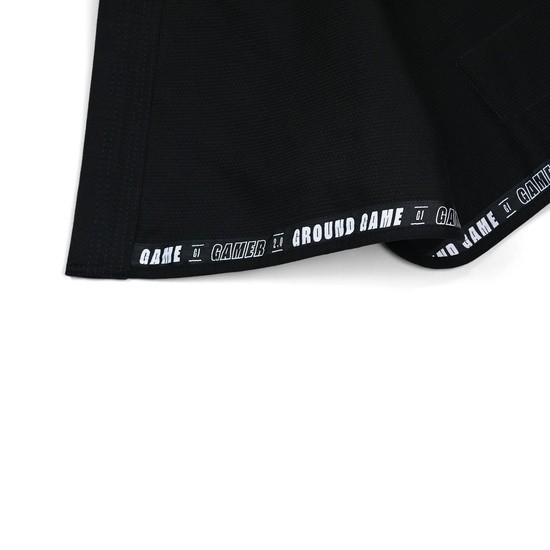 Ground Game Kimono/Gi Bjj Men's Gamer 2.0 Black A2