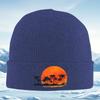 Palm Trees Sun Birds Ocean Sunset Unisex Women Unisex Knitted Hat Beanie Pullover Cap Winter Thermal Warm Christmas Outdoor Cycling