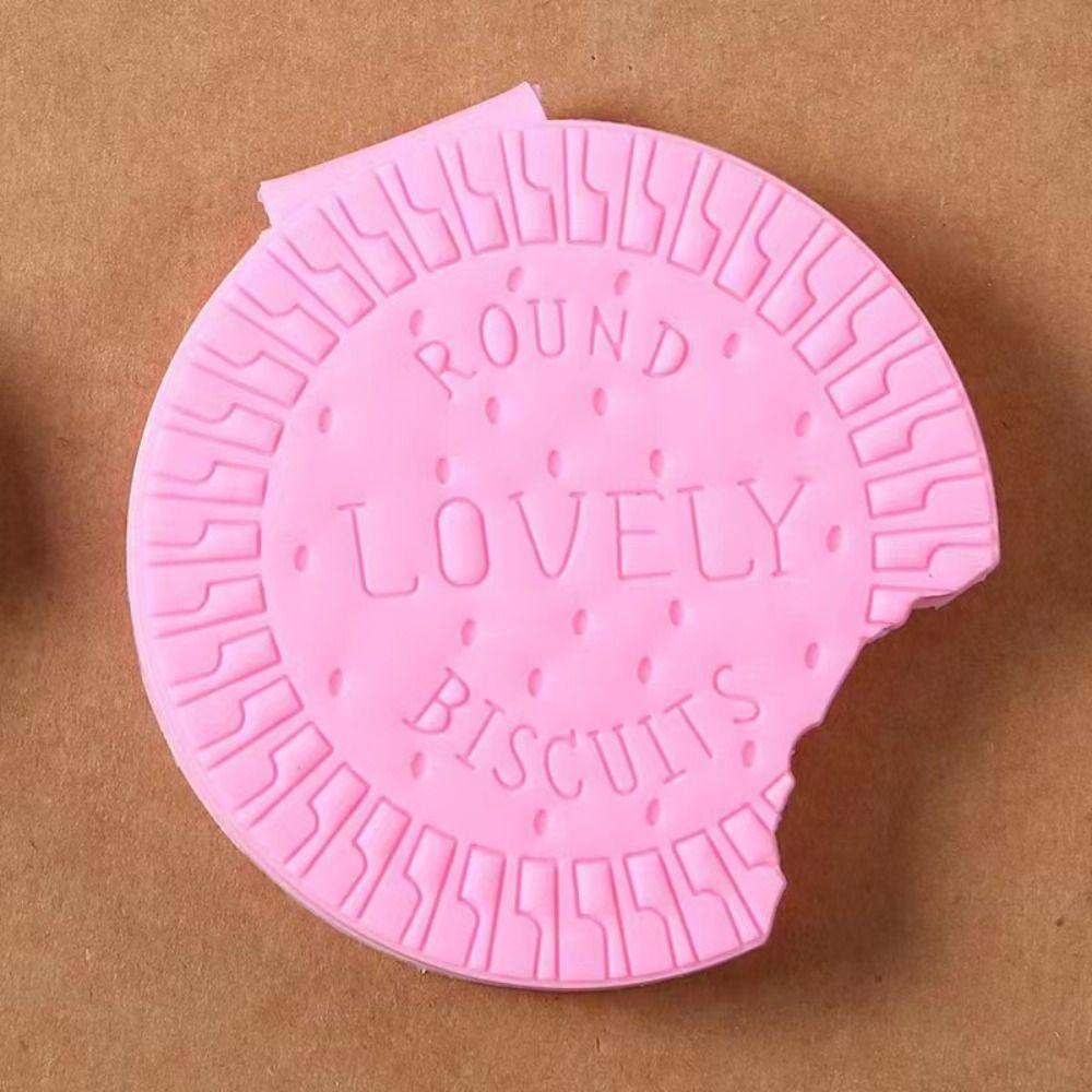 80 Sheets/Book Cookie/Chocolate Chocolate Memo Pad Portable Mini Notebook School Office