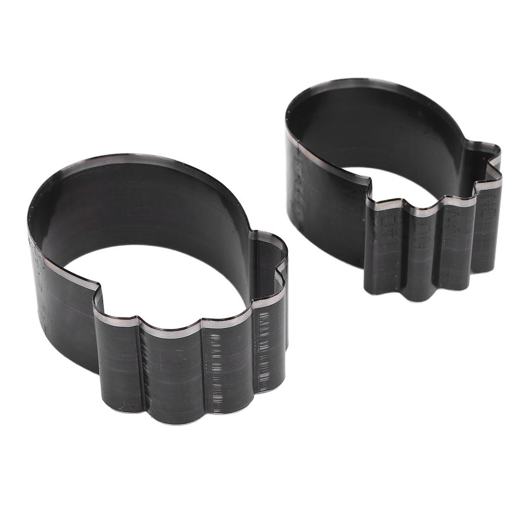 2PCS Set Leather Cutting Die 55mm 62mm Alloy Steel Leather Hollow Punch Cutter Tool