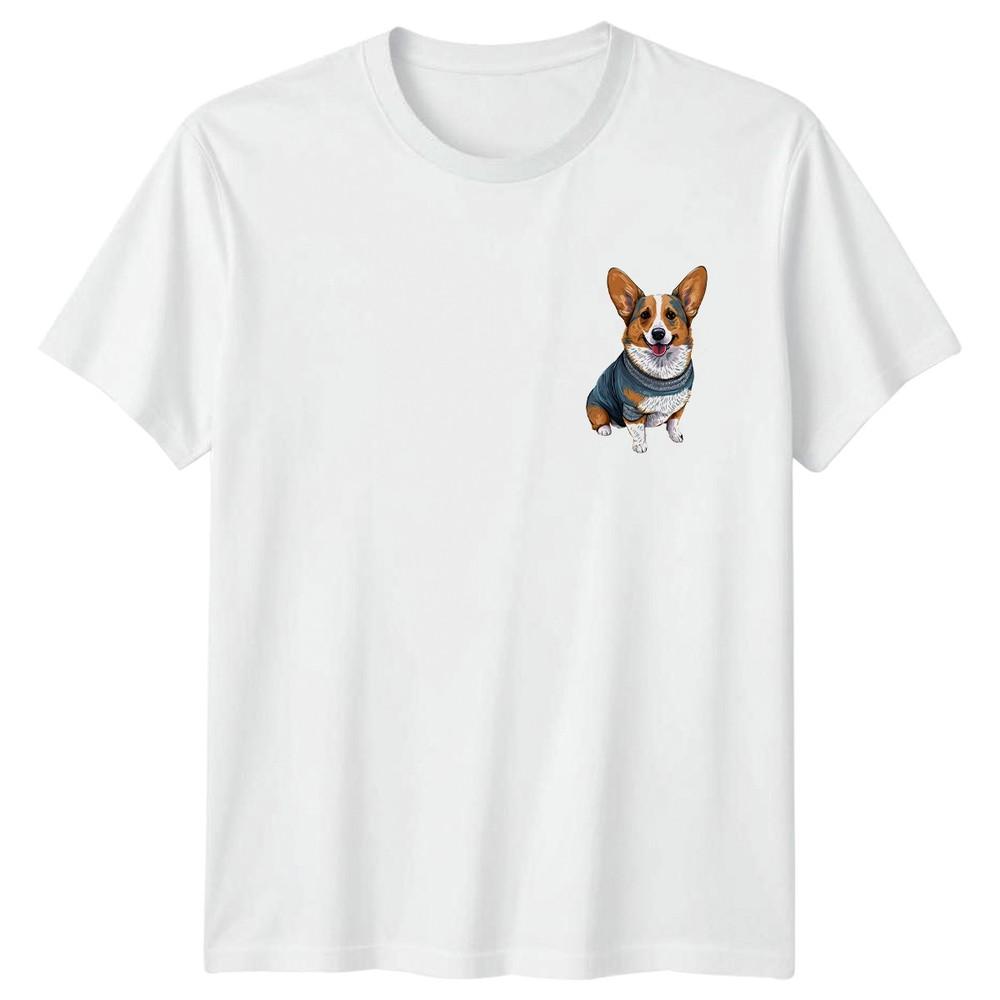 Corgi Dog Animals Unisexs TShirt Unisexs Tee Graphic Unisex Pet Top S