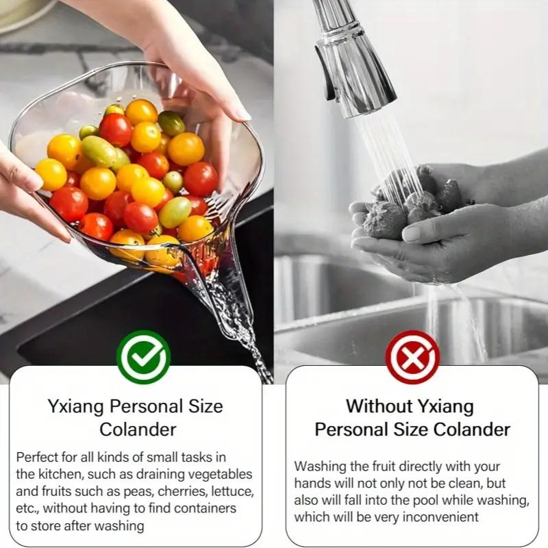 Passoire d'évier multifonctionnelle, panier d'égouttage pour restes, panier à laver les fruits et légumes, égouttoir suspendu, accessoires de cuisine