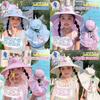 My Little Pony Childrens Sun Hat With Wide Brim And Sun Protection For Girls And Babies