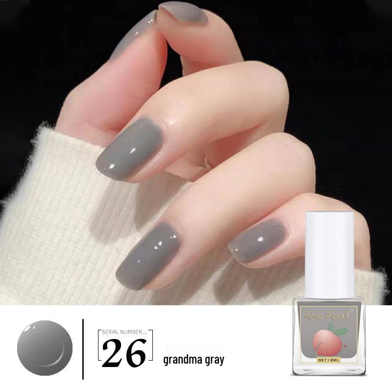 Eco-Friendly Peelable Water-Based Nude Nail Protector Polish