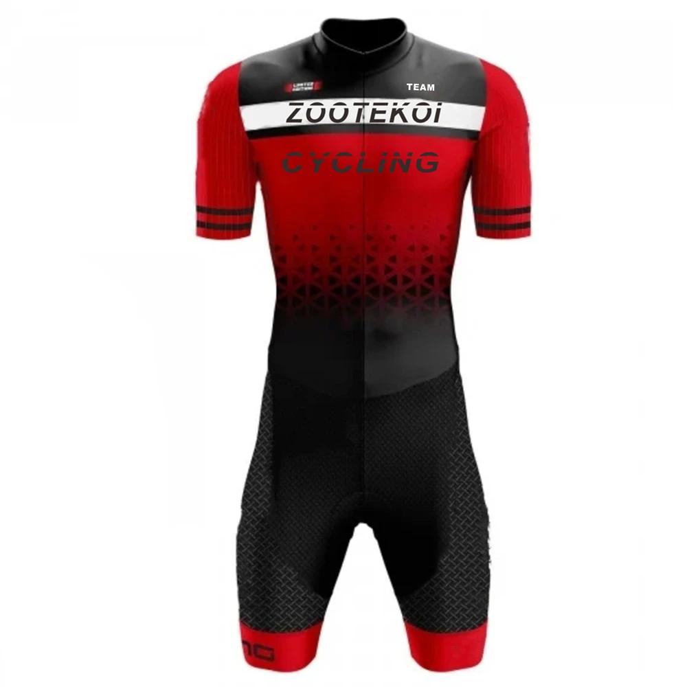 Tuta Triathlon Uomo Manica Corta Ciclismo Costume da Bagno Maglia Bici Personalizzata Abbigliamento Mtb Tuta Ropa Ciclismo Tuta