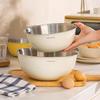ZISIZ Food-Grade Stainless Steel Bowl