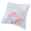 Pink Watercolor Flowers Square Pillowcase Polyester Linen Velvet Creative Decorative Throw Pillow Case Home Cushion Case 45X45