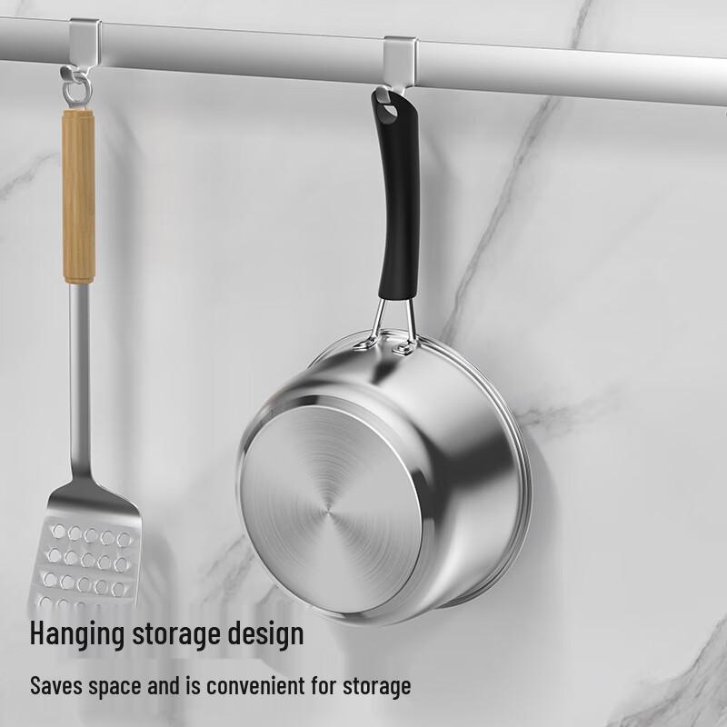 Ningzhao 20cm Stainless Steel Multi-Purpose Saucepan