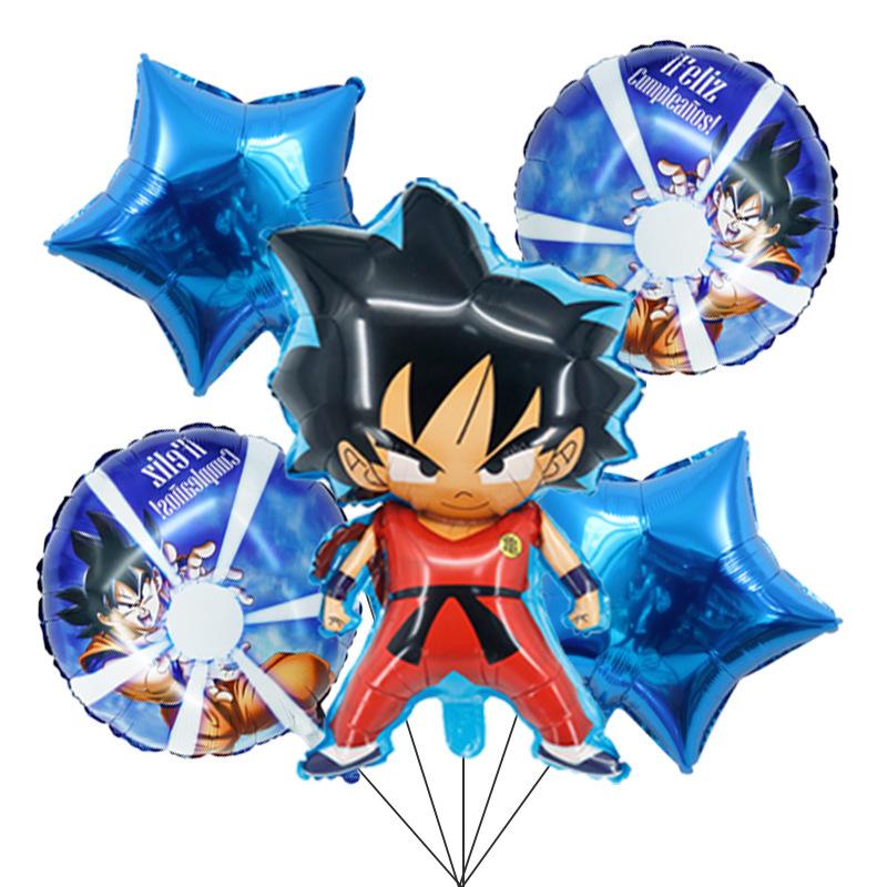 

Набор воздушных шаров из алюминиевой фольги Детская тематическая вечеринка Украшение Воздушный шар из алюминиевой фольги Wukong set B